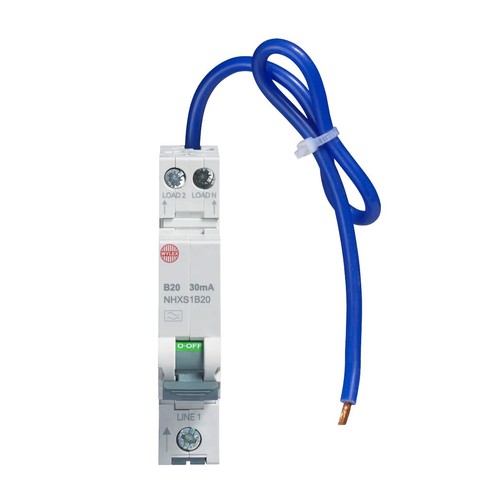 Wylex 30ma rcbo b20 - 30ma,