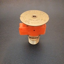 Tyco TY3388 Fire Sprinkler Head, 1/2", Sidewall Window Drencher 155°F / 68°C,