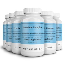 Hey Nutrition Probiotic Complex - 60 Capsules