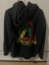 Palace Tri-ferg Hoodie Black Medium