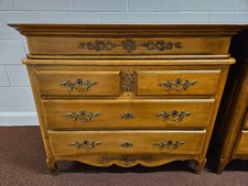 Vintage French Solid Oak