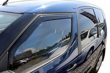 Wind Deflectors Fits Skoda Roomster 2006-2015 2-Pcs Set Tinted Heko