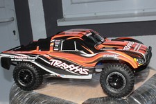 Traxxas TRX 58234 -8 Orange Slash 1:10 2WD Short Course RTR HD + Battery New