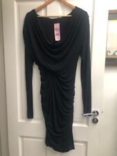 Gorgeous Couture bespoke black dress size 8-10