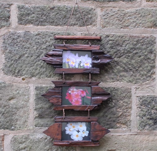 Driftwood triple hanging - hanging, photo