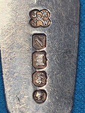 Sterling Silver Spoon, Exeter