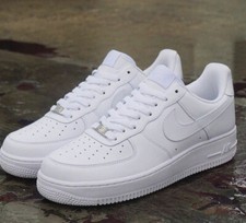MENS WOMEN LEATHER SNEAKERS CASUAL TRAINERS AF1 WALKING RUNNING SPORTS GYM SHOES