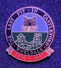 Wheldale Colliery Mining Miners Strike 1984 NUM  Badge