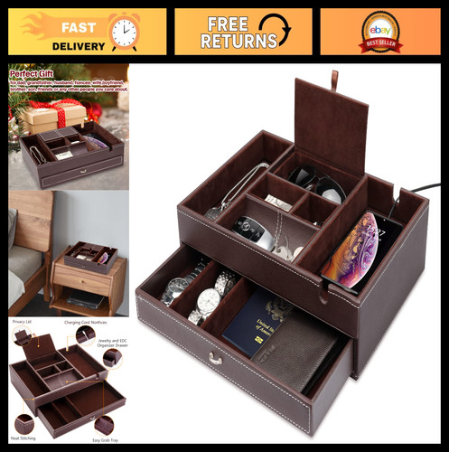 Layer leather valet - 2-layer,