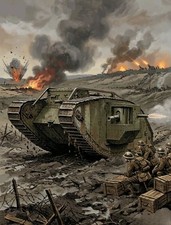 BRITISH 🇬🇧 WW1 MARK 1V