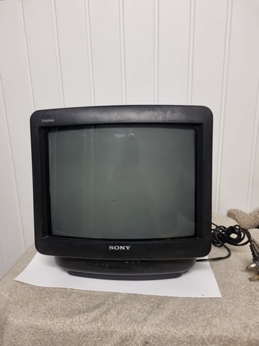 Sony trinitron colour tv - sony,