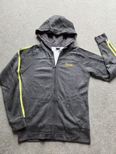 Womens Lonsdale Grey Zip Up Hoody Size Uk 8