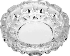 17CM Large Crystal Cut Glass