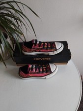 CONVERSE CTAS OX  STRETCH  MULITICOLOURED TRAINERS UK 12 TO 13
