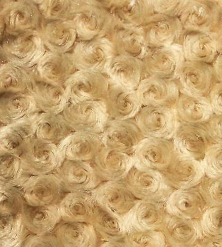 Camel rosebud minky soft - camel,