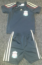 Adidas Liverpool Away 2009-10 Football Kit No Sponsor UK Size 6-9 Months