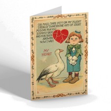 VALENTINES DAY CARD - Vintage