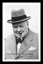 Winston Churchill Autograph
