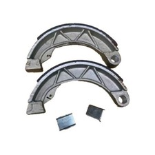 LAMBRETTA BRAKE SHOES FRONT REAR GP DL 125 150 175 200 225 MAKINO RACE COMPOUND