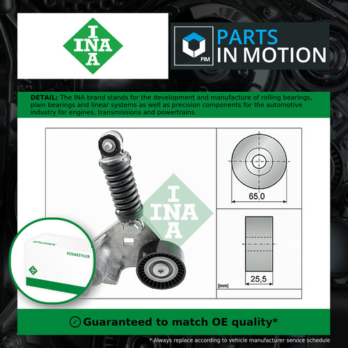 Aux belt tensioner fits ford - belt,
