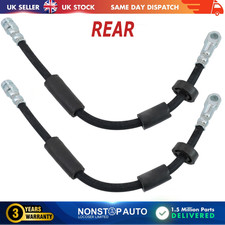 2X REAR BRAKE HOSE FOR JAGUAR