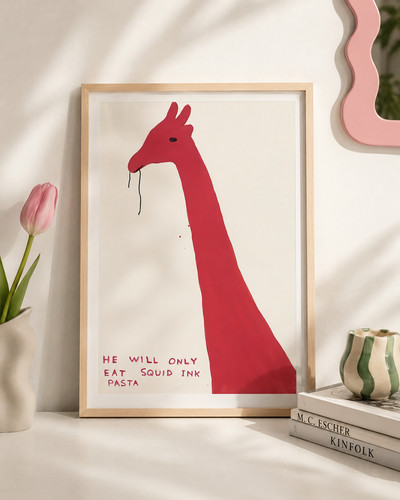 David shrigley giraffe art - shrigley,