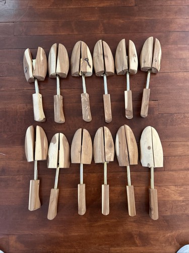 Lot pairs wooden cedar - lot, of