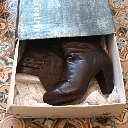 Firetrap taylor brown leather - brown,
