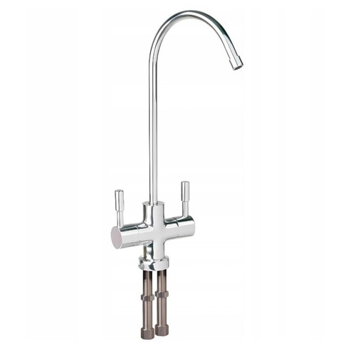 Double lux chrome finish - double,