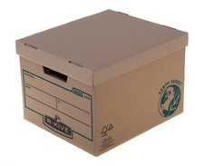 10 Pack Fellowes 4470601 Bankers Box Brown R-Kive Earth Storage Filing Documents