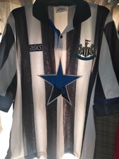 vintage newcastle united asics