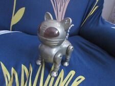 NOVELTY BATTERY OPERATED ROBOT CAT TOY WITH MOVEMENTS/SOUND/LIGHT UP EYES