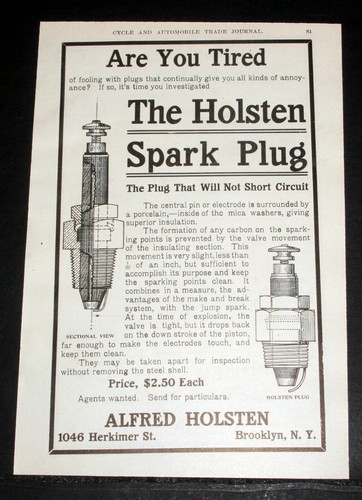 1906 old magazine print - old, ad