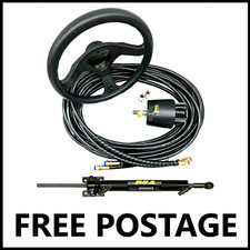 Inboard Boat Hydraulic Steering kit suits Inboard Engines Standard Wheel 150HP