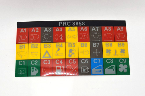 Fuse box cover - cover, range