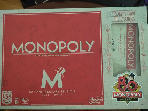 New monopoly 80th anniversary - new,