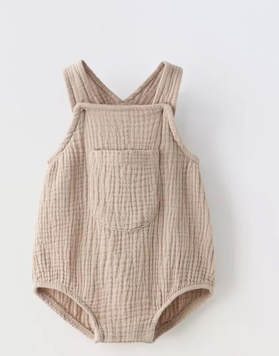 Zara baby textured jumpsuit - zara,