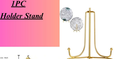 Decorative plate holder stand - decorative,