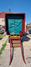 Horse Drawn Square Top Caravan