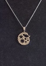 Hedgehog Necklace Flower
