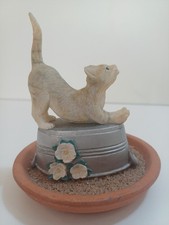 Vintage tabby kitten - ,