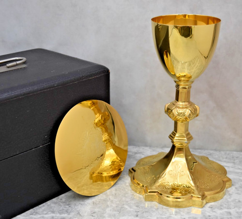 Antique gothic chalice - gothic,