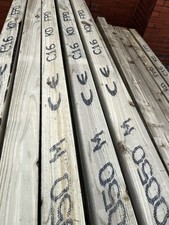 4 X 2 X 4.8M (16ft) TREATED FRAMING TIMBER- C16  (95x45x4.8m)
