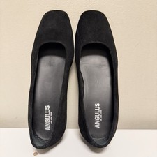 Angulus BALLERINA Black Suede