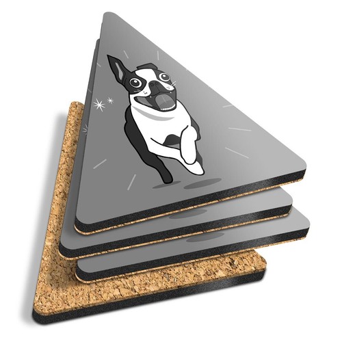 Triangle coasters bw - -,