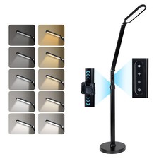 LED Standing Floor Lamp Adjustable Night Light Dimmable Multi-angle Reading Lamp
