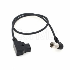 D-tap Right Angle Hirose 4 Pin power cable Zoom F8 / Sound Devices Recorder