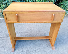 Cotswold school Oak Desk Side