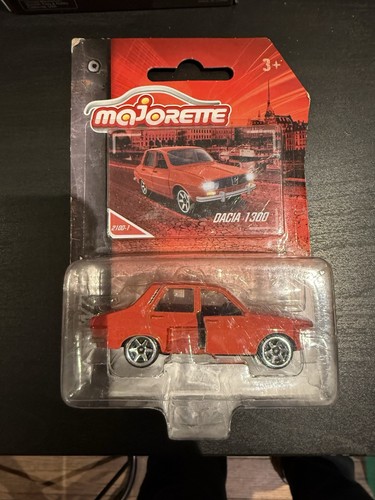 Majorette dacia 1300 card - majorette,