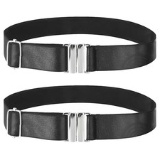 2 Pcs Thigh Garter Belt Black